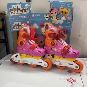 Lalaloopsy training skates sz range j6-j9